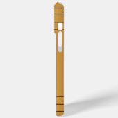 "Checkered iPhone Case - Stylish Grid Pattern Cove (Rückseite / Links)