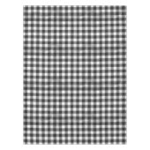 Checkered kariertes Schwarzweiss Tischdecke (Vorderseite)