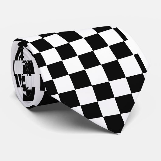 checkered Krawatte (Gerollt)