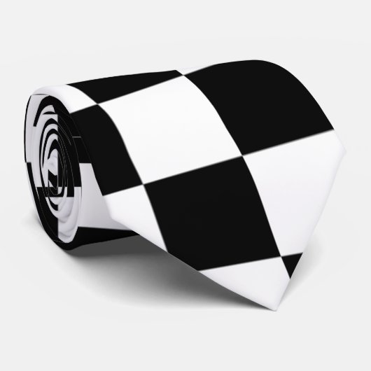 Checkered Krawatte (Gerollt)