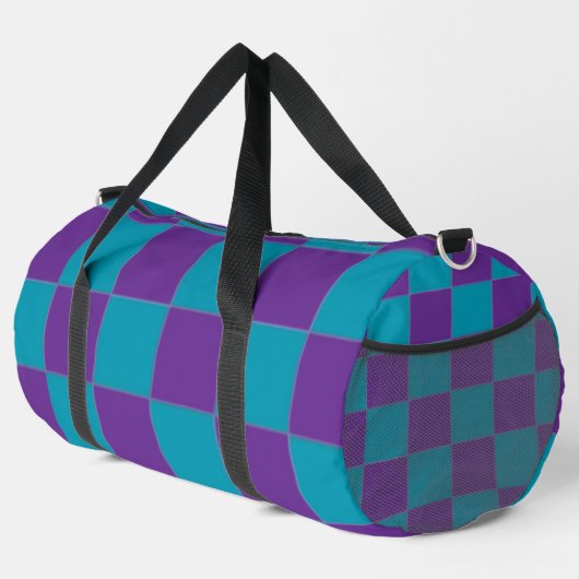 Checkered Large Duffle Bag (Rechte Ecke)