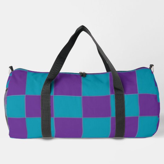 Checkered Large Duffle Bag (Rückseite)