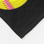 Checkered Mama Bow Cute Softll Mom Women Game Day  Fleecedecke (Ecke)