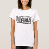 Checkered Mama Tshirt - Passend zu Ihrem Mini (Vorderseite)