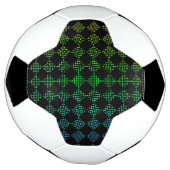 Checkered Moire von Kenneth Yoncich Fußball (Gedreht)
