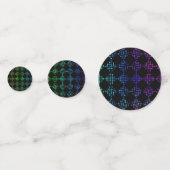 Checkered Moire von Kenneth Yoncich Konfetti (Vorderseiten)