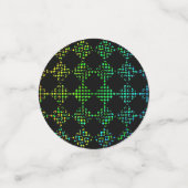 Checkered Moire von Kenneth Yoncich Konfetti (Klein Vorderseite)