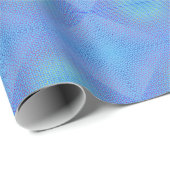 Checkered Net pattern 01 LBlue BG Geschenkpapier (Rolleneckpunkt)