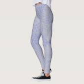 Checkered Net pattern 02 LGrey BG Leggings (Links)