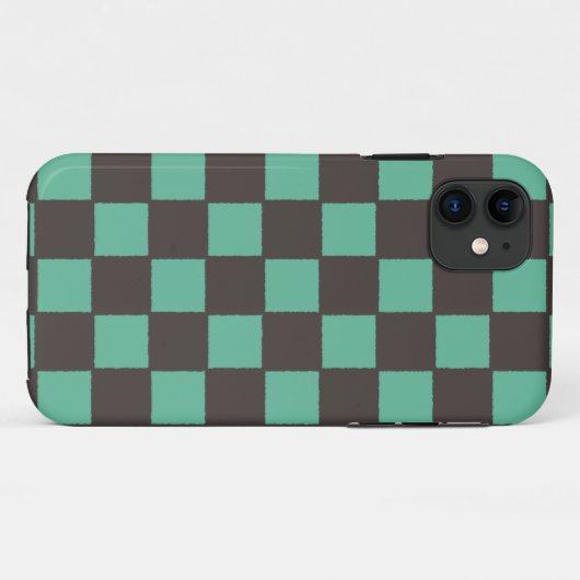 Checkered pattern※鬼滅の刃の公式グッズではありません Case-Mate iPhone hülle (Rückseite (Horizontal))