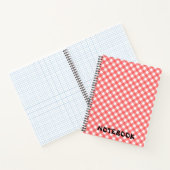 Checkered Pattern Notebook - Perfekt für alle Note Notizblock (Innenseite)