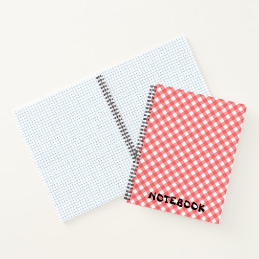 Checkered Pattern Notebook - Perfekt für alle Note Notizblock (Innenseite)