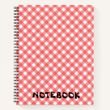 Checkered Pattern Notebook - Perfekt für alle Note
