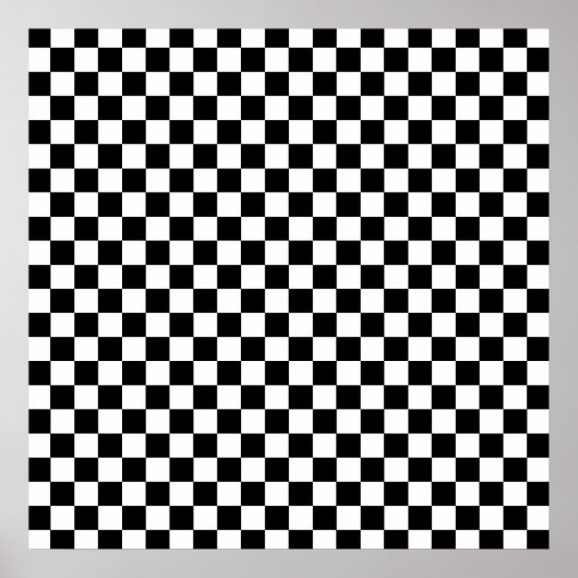 Checkered Poster (Vorne)