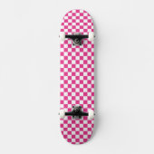 Checkered Print Skateboard (Vorderseite)