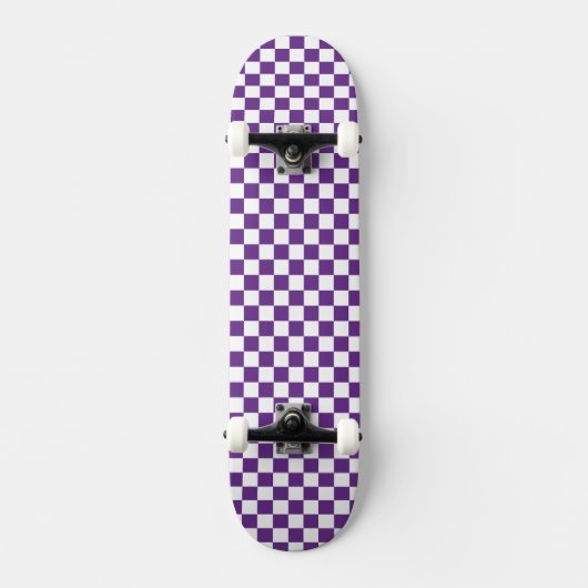 Checkered Print Skateboard (Vorderseite)