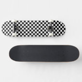 Checkered Print Skateboard (Horizontal)