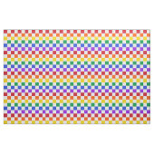 Checkered Regenbogen-kariertes buntes Stoff (Fat Quarter (45,7 x 55,9 cm))