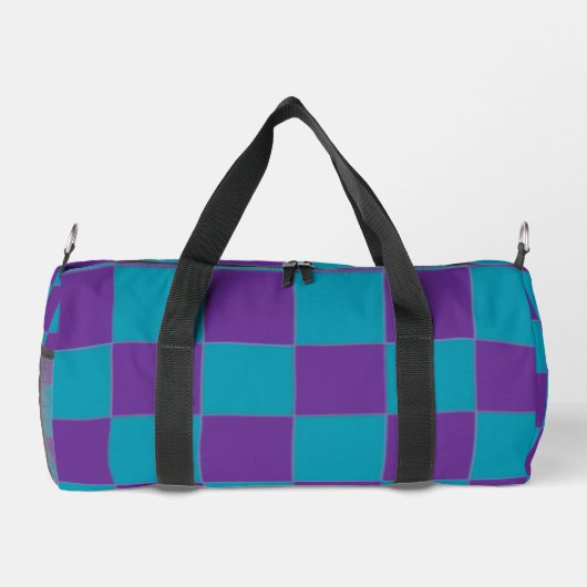 Checkered Small Duffle Bag (Rückseite)