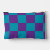 Checkered Small Zubehörtasche (Rückseite)