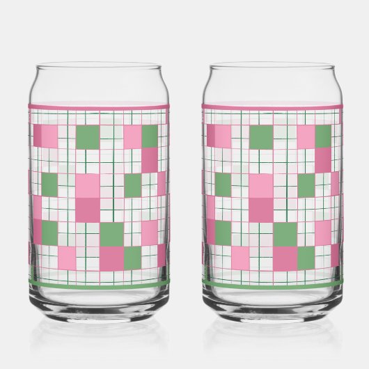 Checkered Soda Glass Dosenglas (Rückseite)
