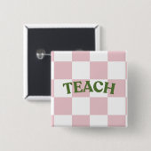 Checkered “Teach” Button (Vorne & Hinten)