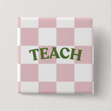 Checkered “Teach” Button