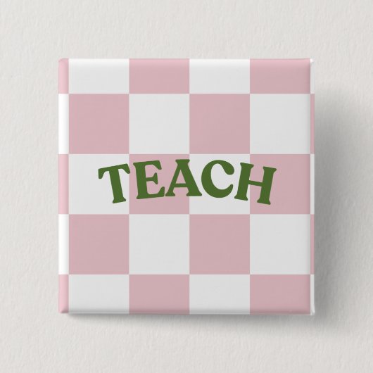 Checkered “Teach” Button (Vorderseite)
