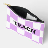 Checkered Teach Pouch Zubehörtasche (Offen)