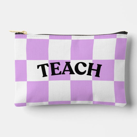 Checkered Teach Pouch Zubehörtasche (Vorderseite)