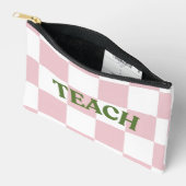 Checkered Teach Pouch Zubehörtasche (Offen)