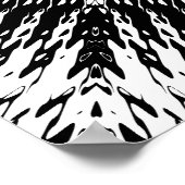 Checkered Wave Distortions 8xMirror Poster (Ecke)