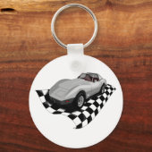 Checkervette Schlüsselanhänger (Vorderseite)