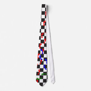 Checkerwalk durch Genepool Entwurf Krawatte