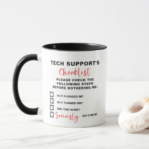 CHECKLIST-UNTERSTÜTZUNG FÜR anpassbare TextTECH Tasse