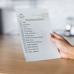 Checkliste Anwesen Planning