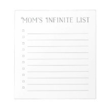 Checkliste der Mama | Karo Felder 40 Seiten abreiß