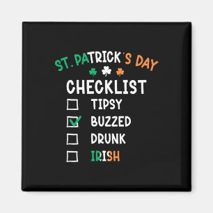 Checkliste "Funny St Patricks Day" 3 Magnet