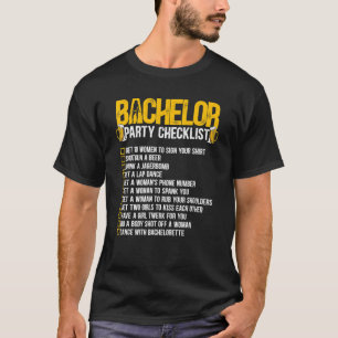 Checkliste für "Erste Schritte" im Bachelor-Stadio T-Shirt