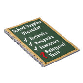 Checkliste für Schulsicherheitshilfen Notizblock (Rechte Seite)