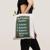 Checkliste für Schulsicherheitshilfen Tasche (Von Nahem)