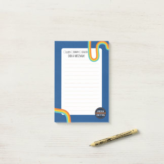 Checkliste Kurven! Post-It Klebezettel