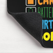 Checkliste "Leben der Fotografen" Mousepad (Ecke)