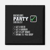 Checkliste Party Magnet (Vorne)