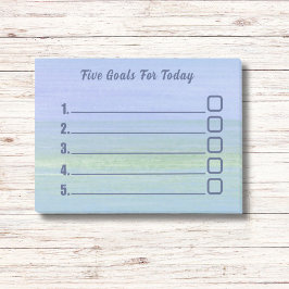 Checkliste Post-it Klebezettel