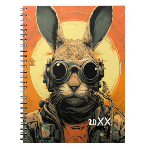 Checkliste Prepper Retro-Brille Notizblock