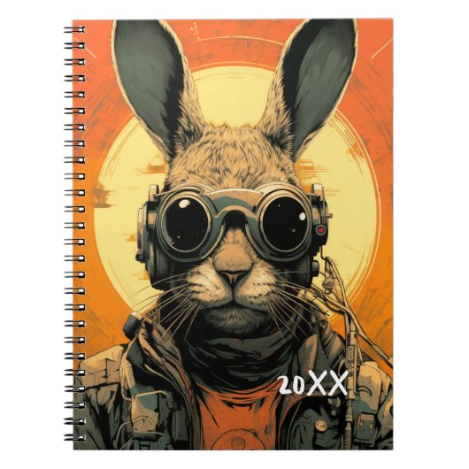 Checkliste Prepper Retro-Brille Notizblock (Vorderseite)