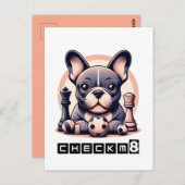 CheckM8 Postkarte (Vorne/Hinten)