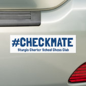 #Checkmate Autoaufkleber (Auf Auto)