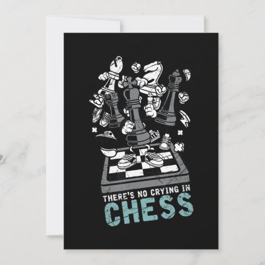 Checkmate Bishop Schess Geek Gift Schach Einladung (Vorderseite)